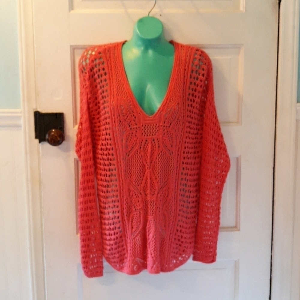 Jeanne Pierre XL sweater bathing suit cover up